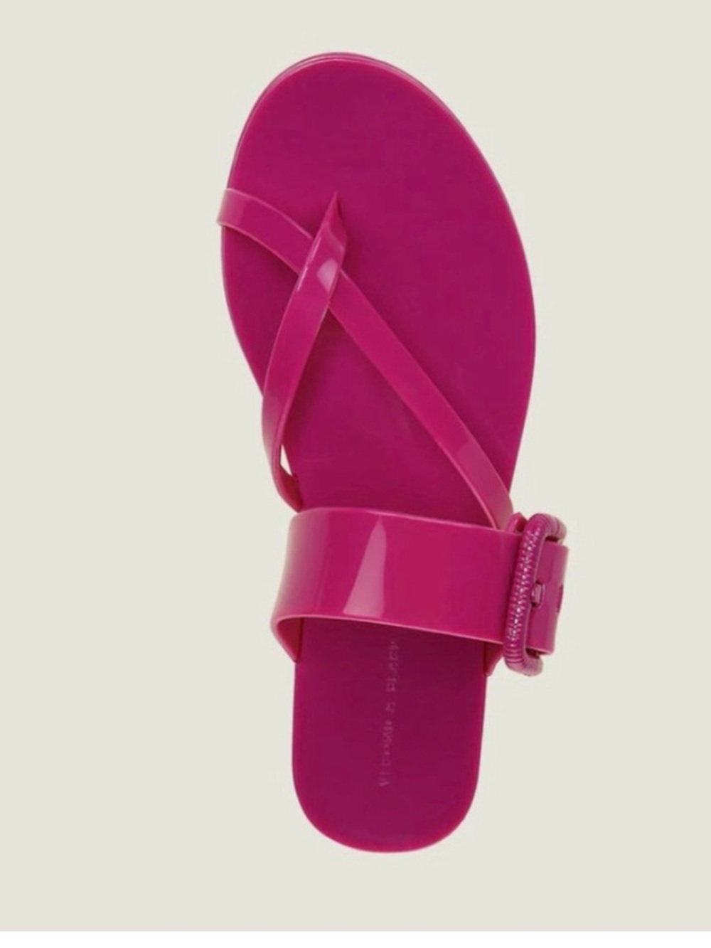 VERONICA BEARD Women’s Pink Buckle Slide Sandal